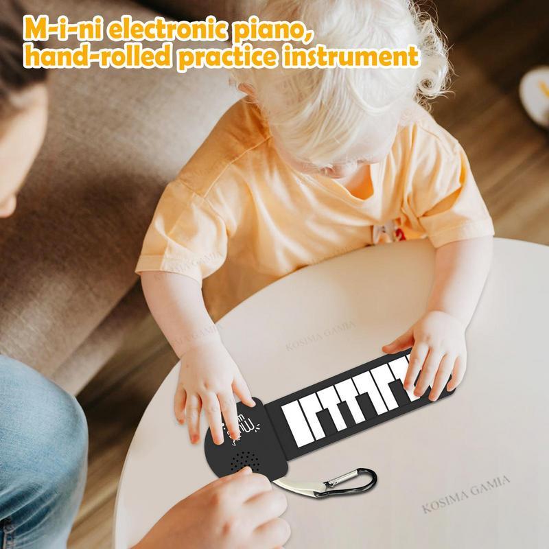 Musical Instrument Qin - Roll Up Electronic Piano Silicone Electric