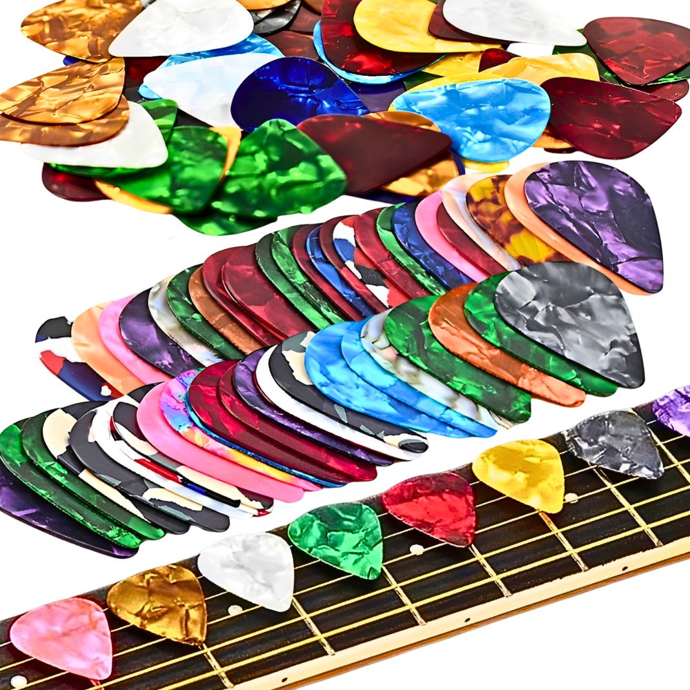 Musical Instrument Ukulele - 36pcs 0.5mm Random Color Celluloid Guitar