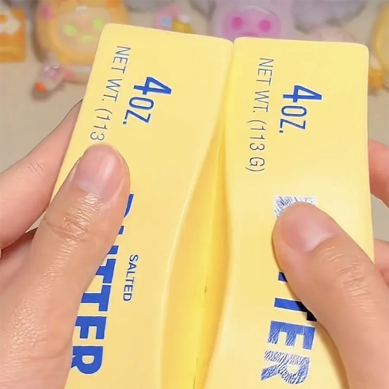 Butter Stick Squeeze Toy Slow  - Musical Instrument Gong recension och pris