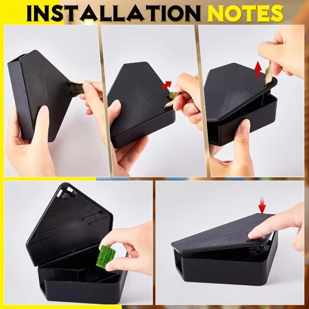 Triangle Shape Mice Bait Stati - Musical Instrument Triangle recension och pris