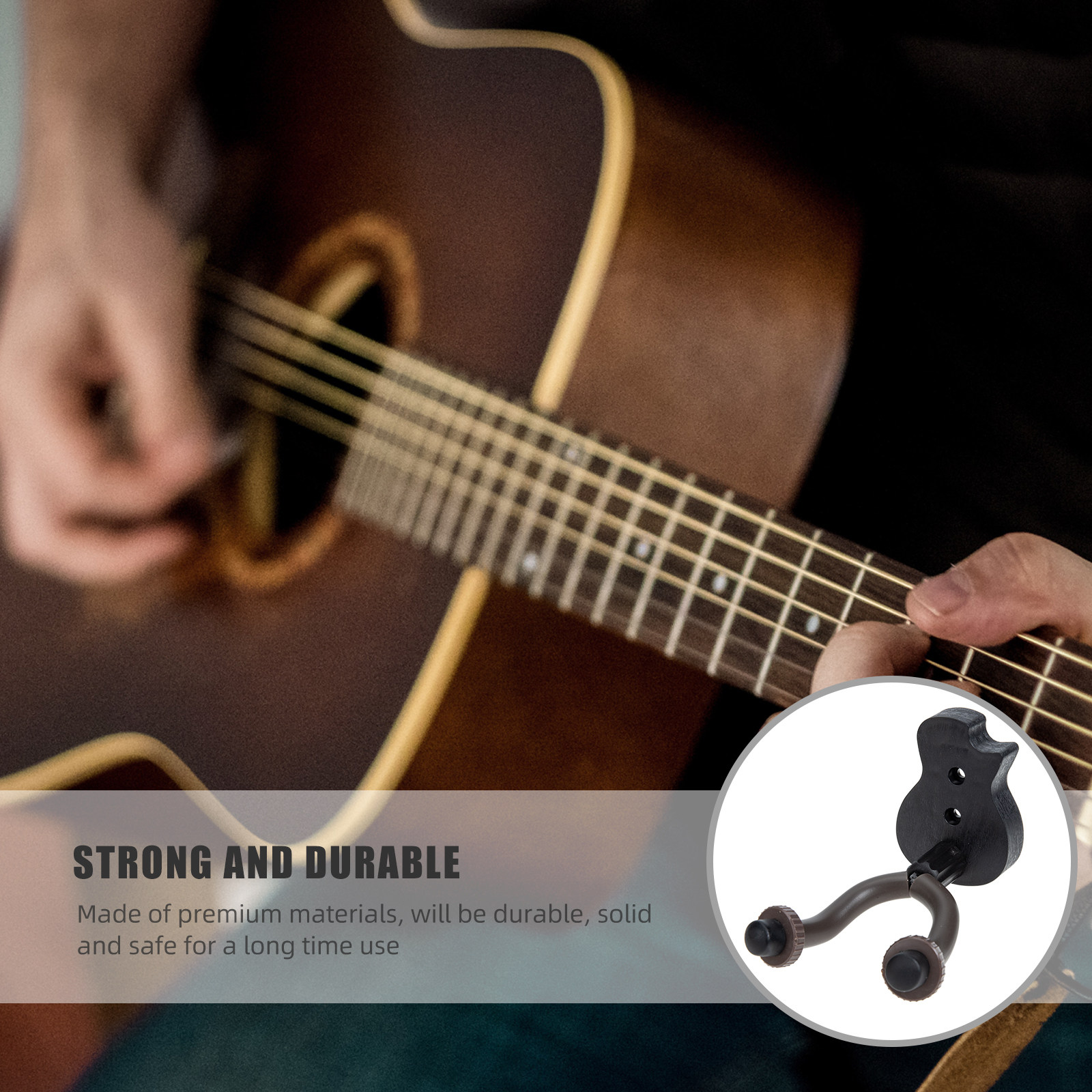 Guitar Wall Hanger Sturdy Soli - Musical Instrument Ukulele recension och pris