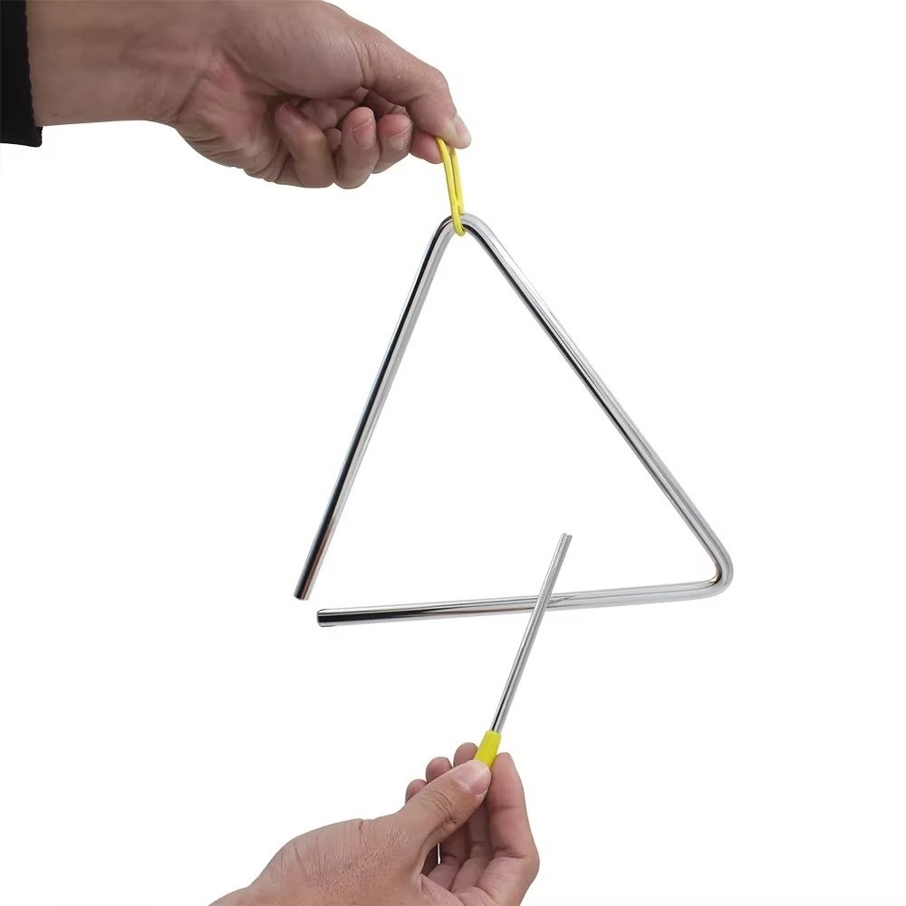 Stainless Steel Triangle Music - Musical Instrument Triangle recension och pris