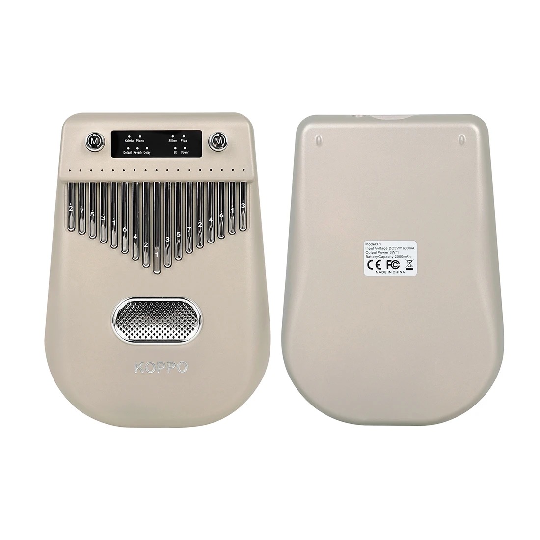 17 Keys Electric Kalimba Thumb - A Musical Instrument With Keys recension och pris
