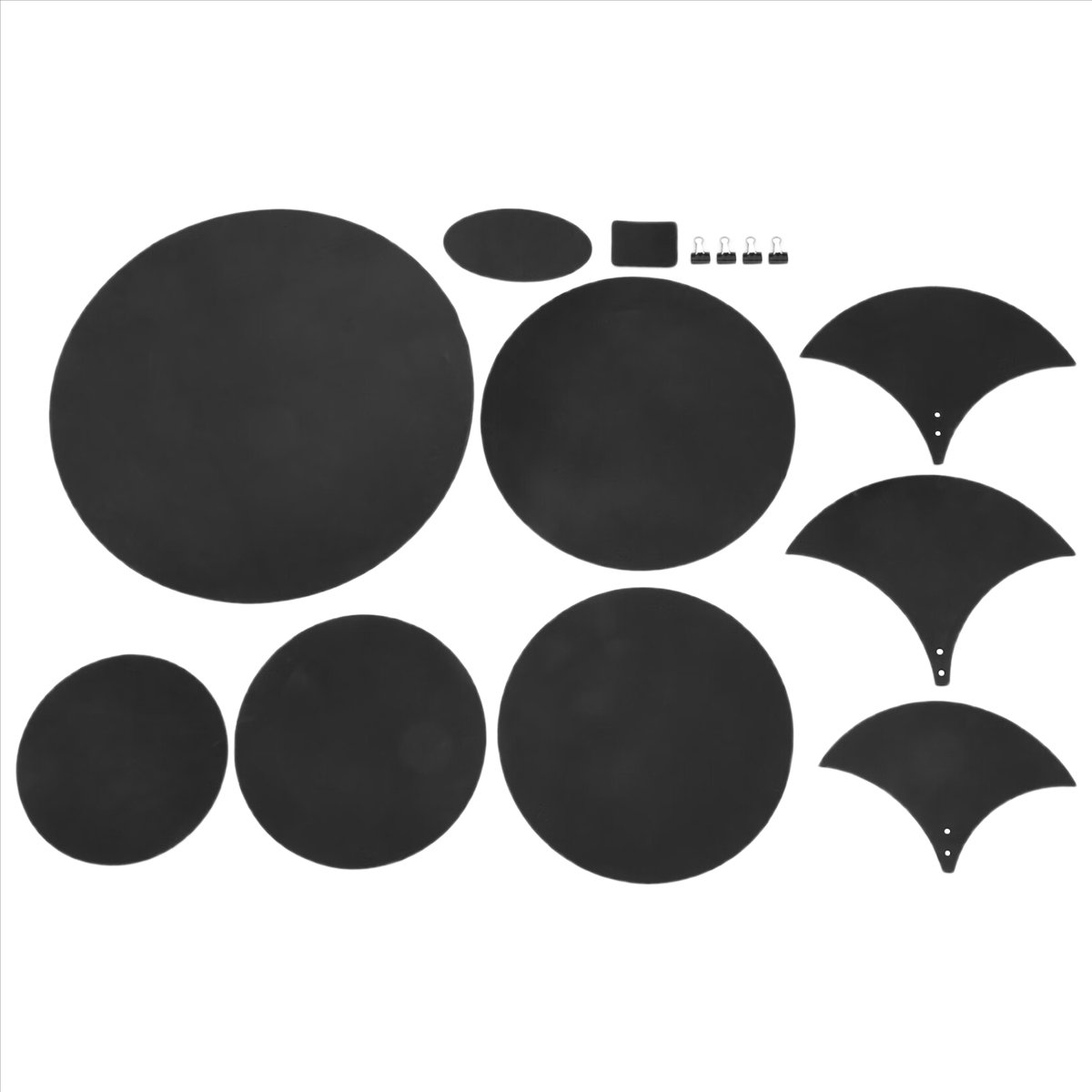 [MEGA SALE]14Pcs/Set Rubber Fo - Musical Instrument Drum recension och pris