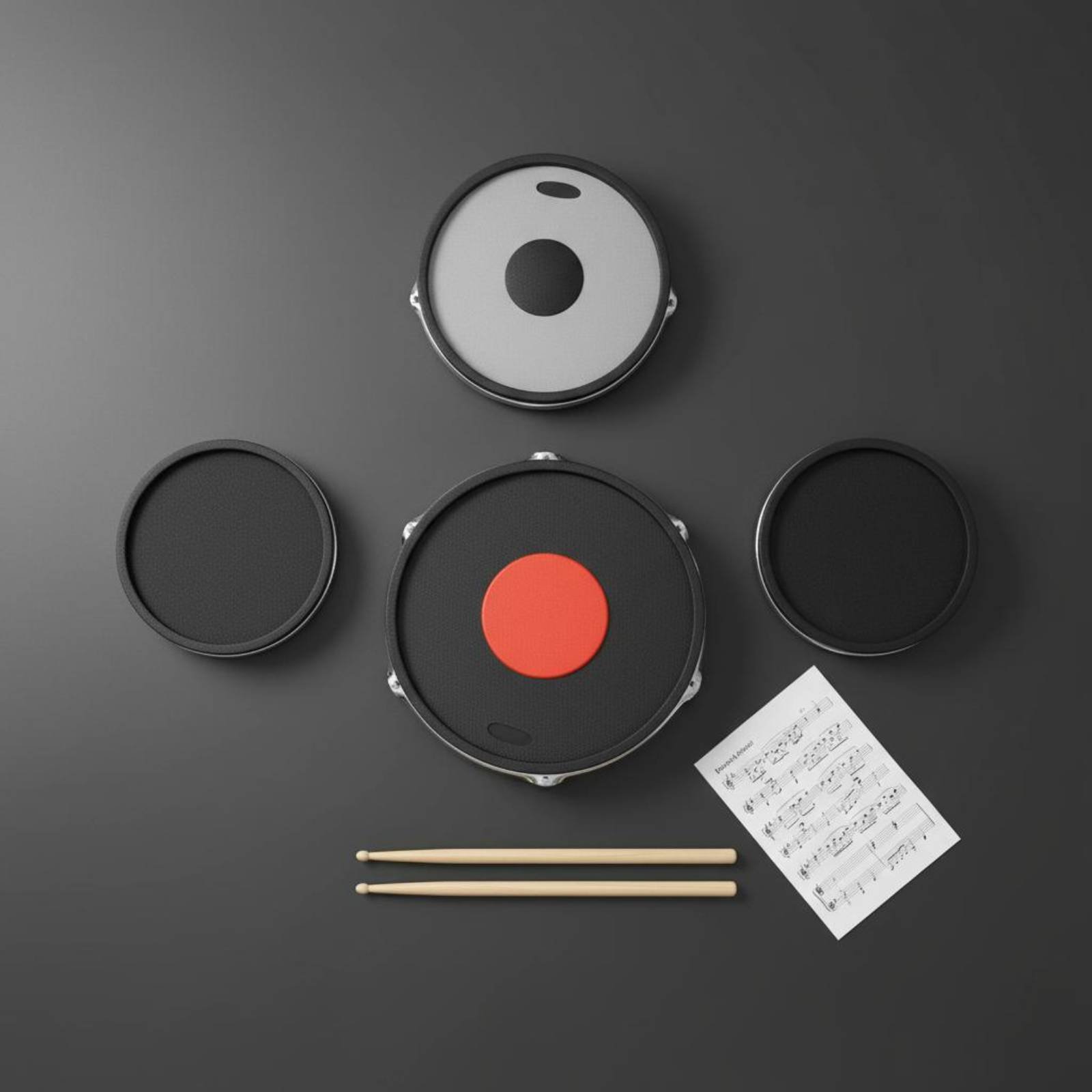 Rubber Drum and Cymbal Mutes N - Musical Instrument Drum recension och pris