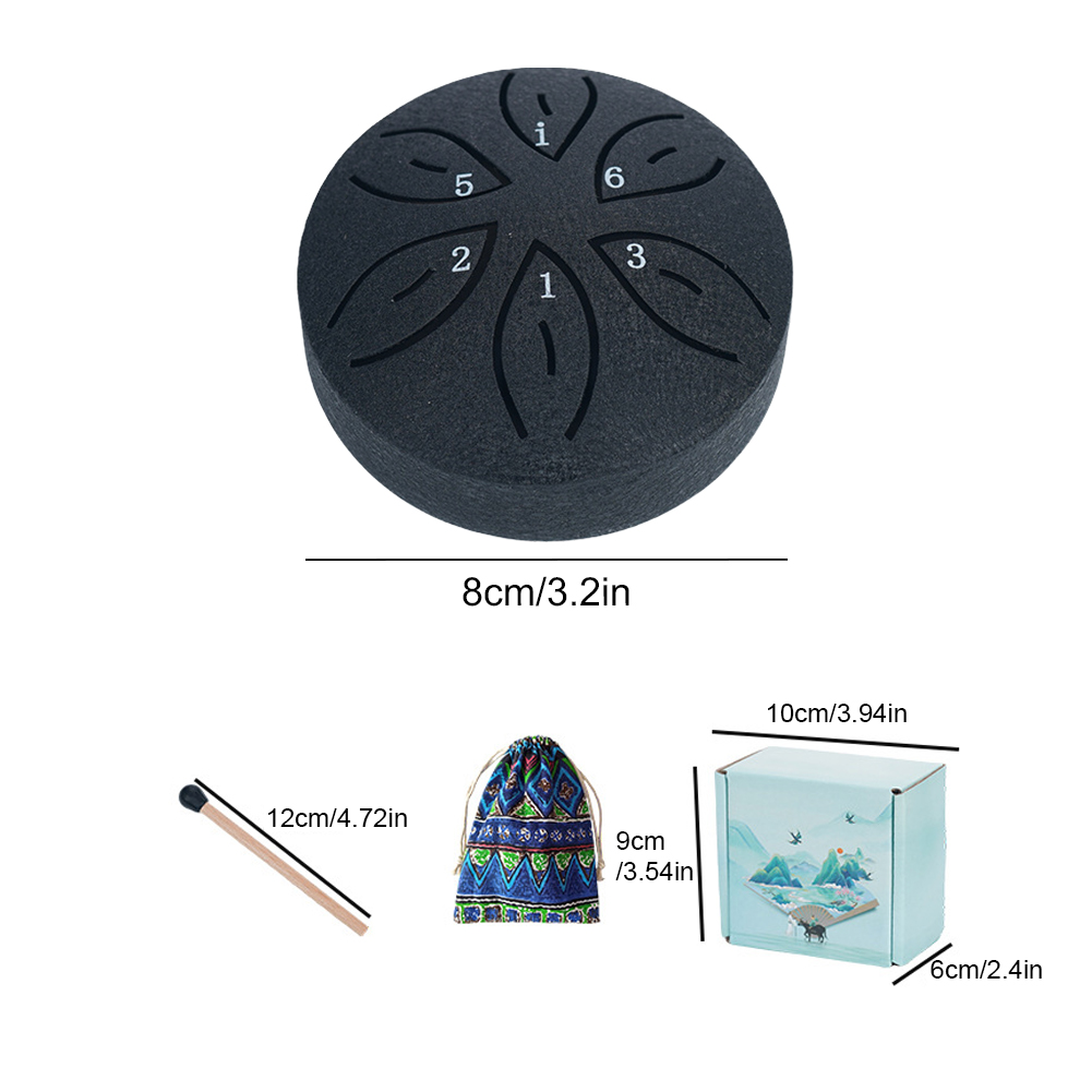 3 Inches 6 Notes Rain Drum for - Musical Instrument Drum recension och pris