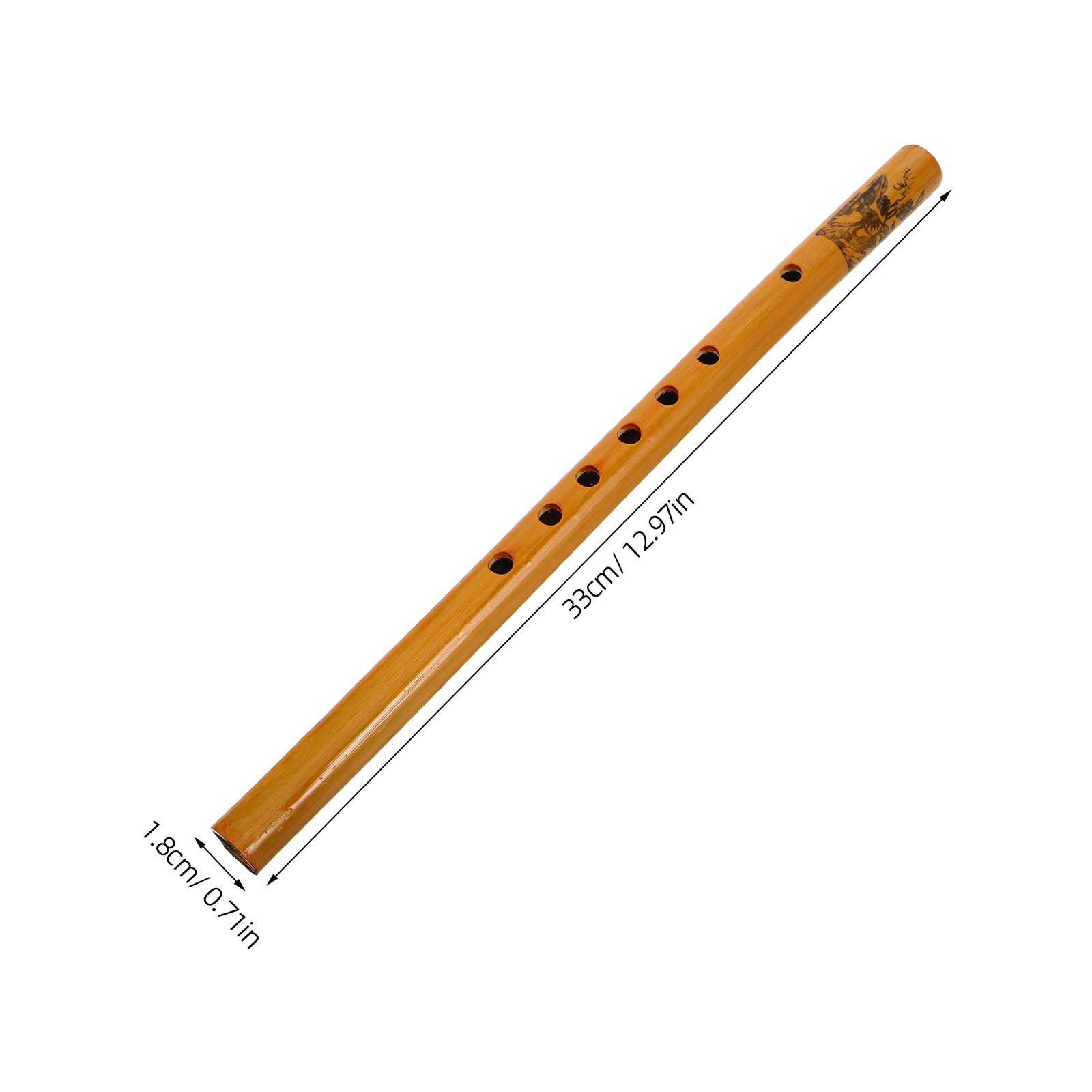 33Cm Vertical Recorder Flute B - Musical Instrument Recorder recension och pris