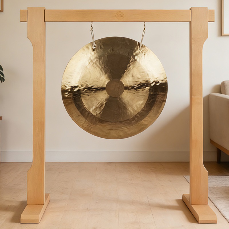 Solid Wood Bolded Gong Stand P - Musical Instrument Gong recension och pris