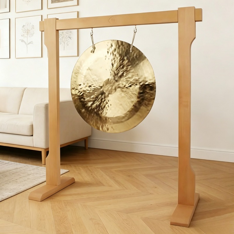 Solid Wood Bolded Gong Stand P - Musical Instrument Gong recension och pris