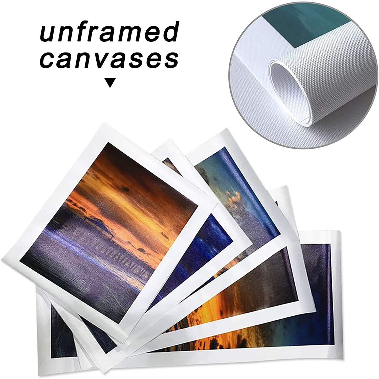 No Frame Canvas 5Pieces Vintag - Musical Instrument In Africa recension och pris
