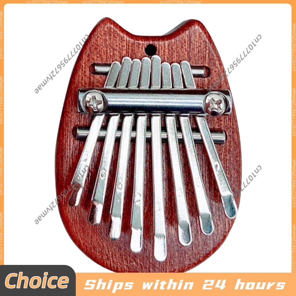 8 Keys Mini Kalimba Wooden Thu - A Musical Instrument With Keys recension och pris