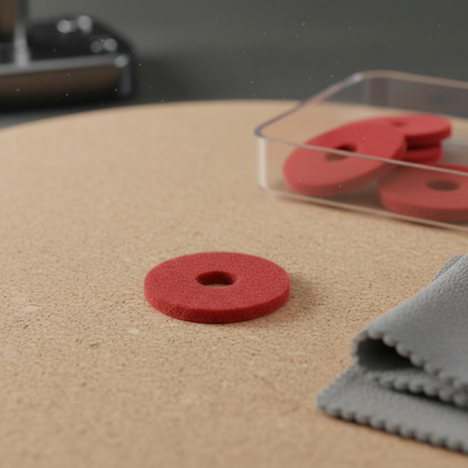 Red Piano Key Washer Small Rou - A Musical Instrument With Keys recension och pris