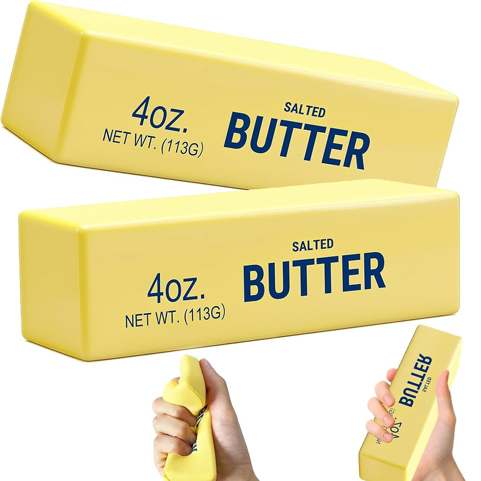 Butter Stick Fidget Toys Squis - Musical Instrument Gong recension och pris