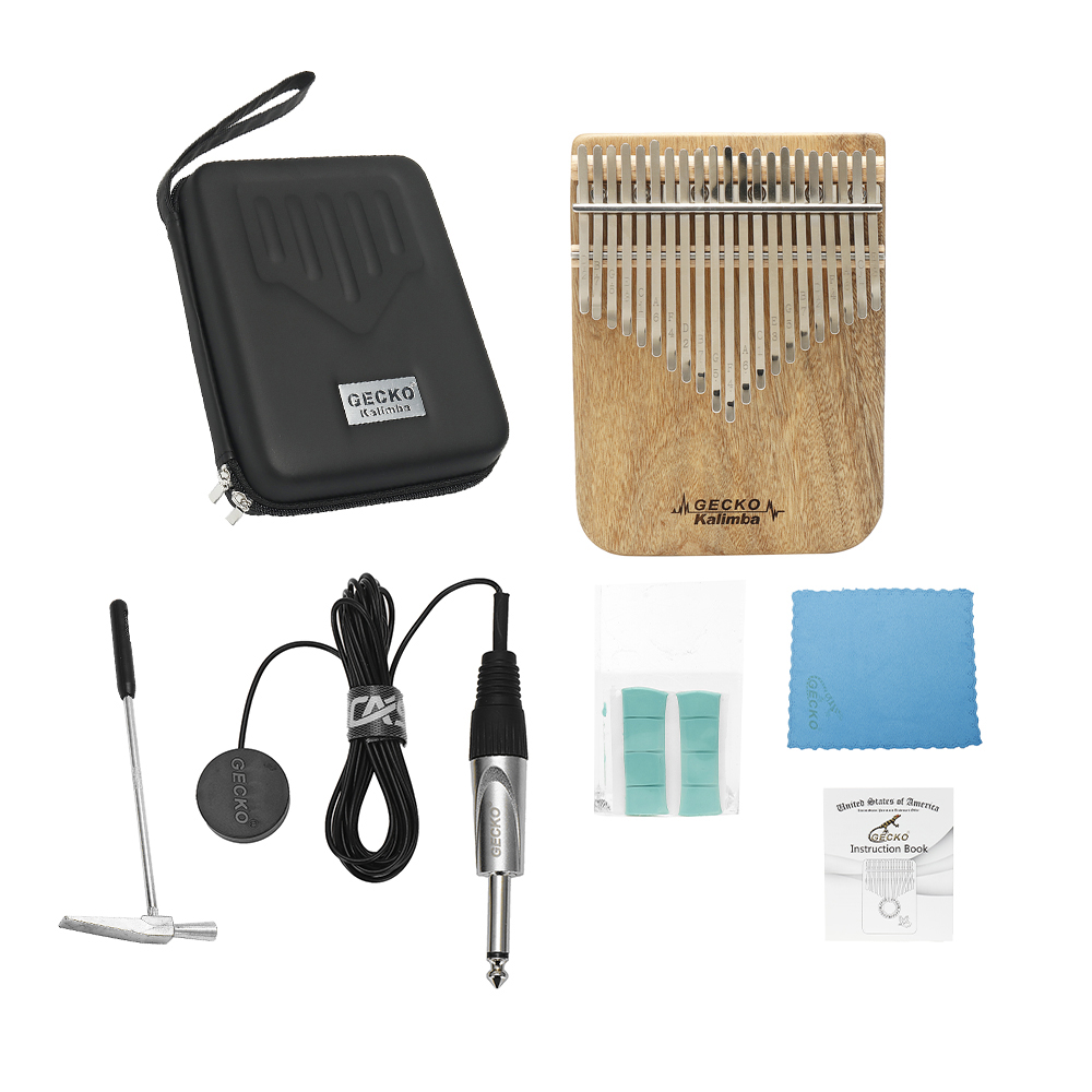 GECKO Kalimba 21-Key Camphor W - A Musical Instrument With Keys recension och pris