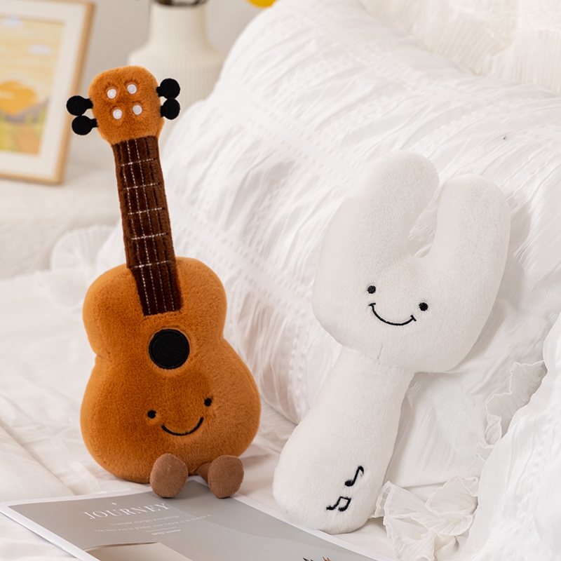 Cute Musical Plush Toy Soft Vi - Musical Instrument Qin recension och pris