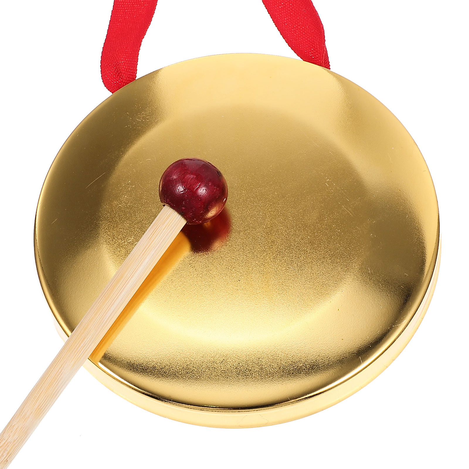 1Set Small Hand Held Gong Meta - Musical Instrument Gong recension och pris
