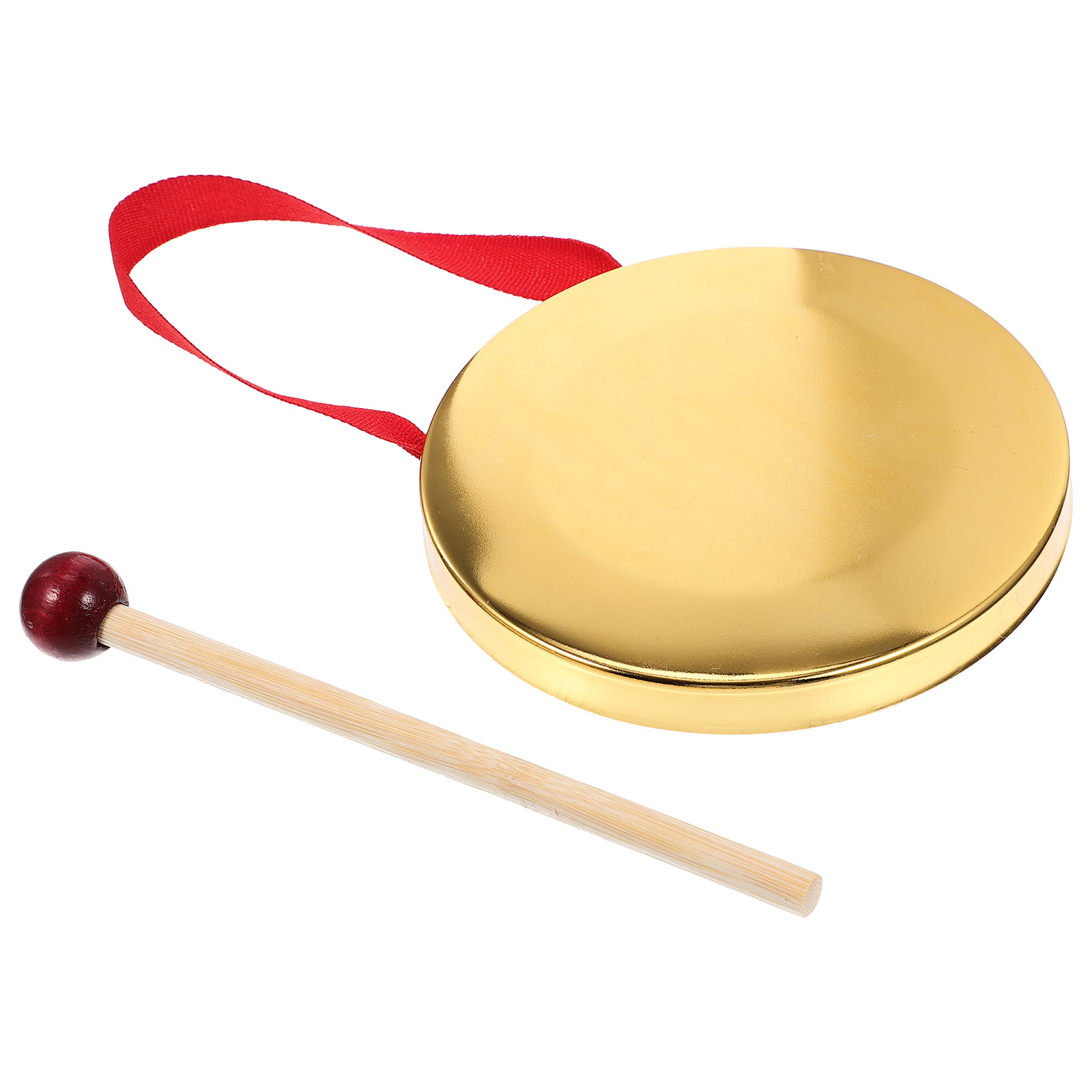 1Set Small Hand Held Gong Meta - Musical Instrument Gong recension och pris