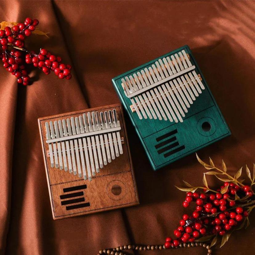 Retro Kalimba 17 Key Thumb Pia - A Musical Instrument With Keys recension och pris