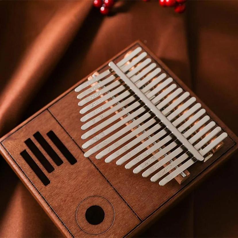 Retro Kalimba 17 Key Thumb Pia - A Musical Instrument With Keys recension och pris