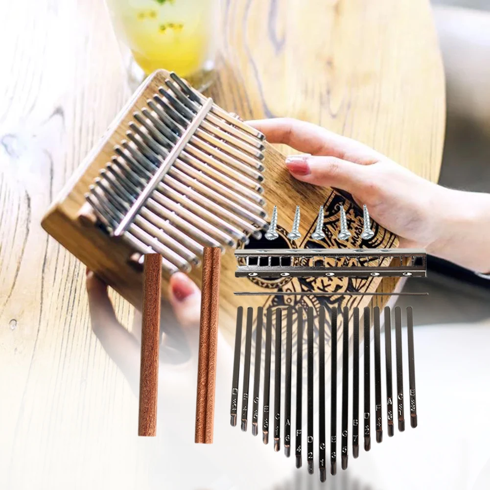 DIY 17 Tone Kalimba Keys Tines - A Musical Instrument With Keys recension och pris
