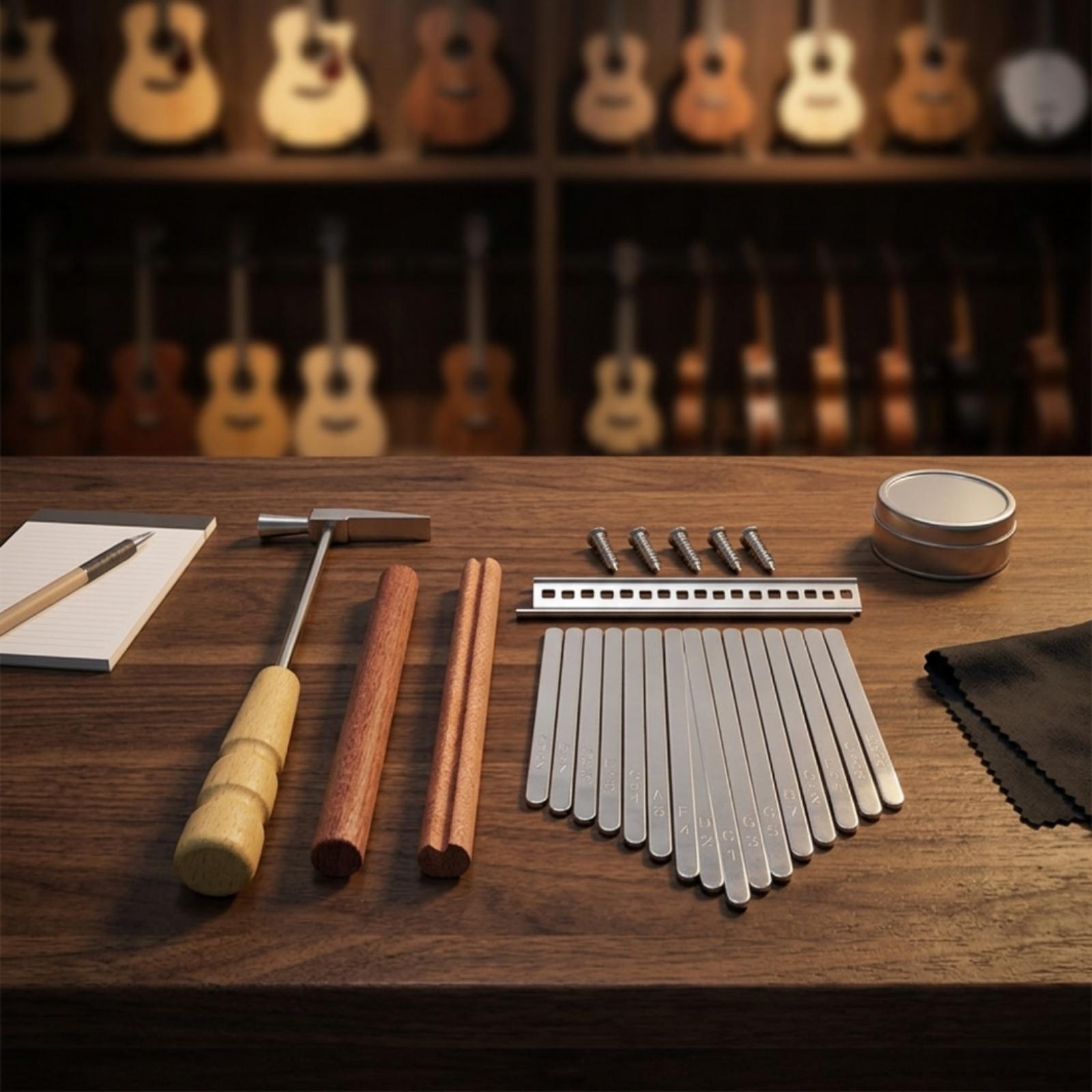 DIY Kalimba Thumb Piano 17 Key - A Musical Instrument With Keys recension och pris