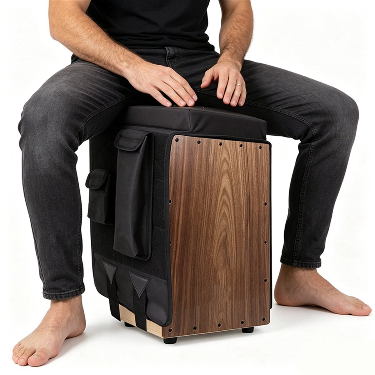 [MEGA SALE]Cajon Padded Seat I - Musical Instrument Drum recension och pris