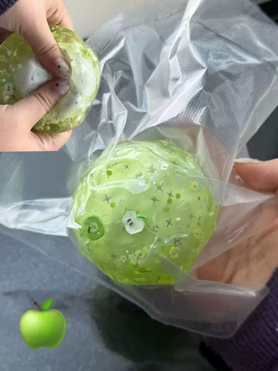 6CM Crispy Squishy Ball Cracki - Musical Instrument Gong recension och pris