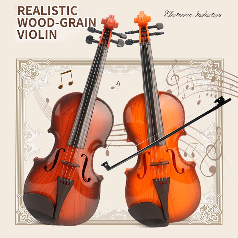Acoustic Violin Toys Adjustabl - Musical Instrument Qin recension och pris