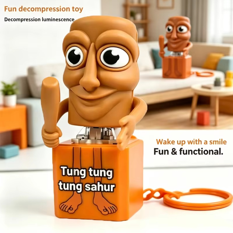 New Tung Tung Tung Sahur Keych - Musical Instrument Gong recension och pris