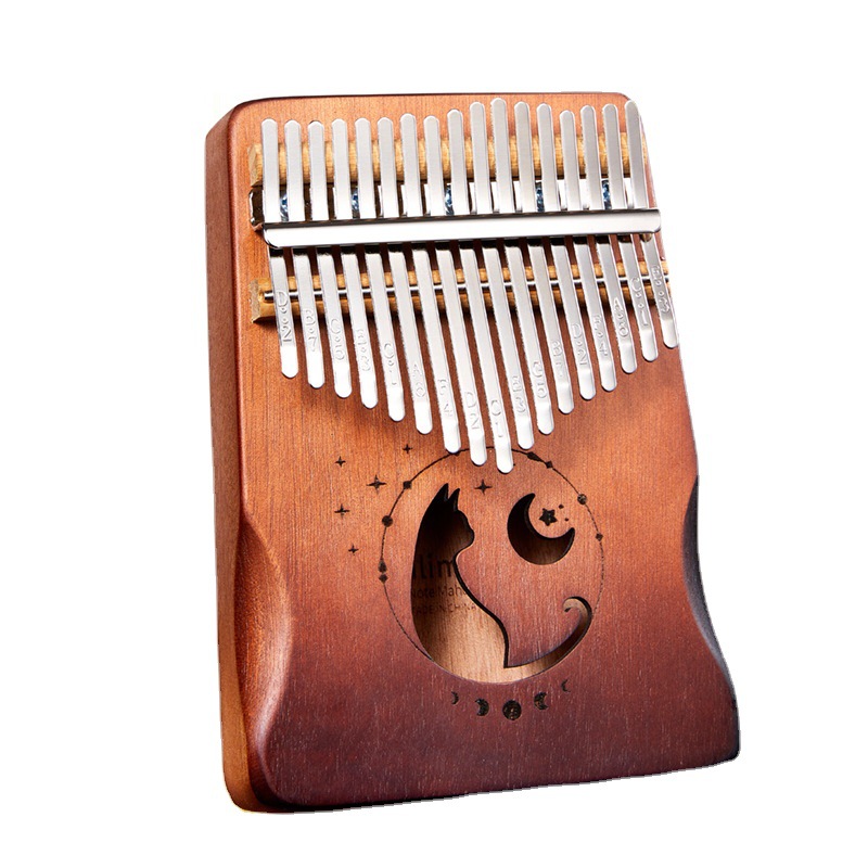 17 Keys Kalimba Gradient Color - A Musical Instrument With Keys recension och pris