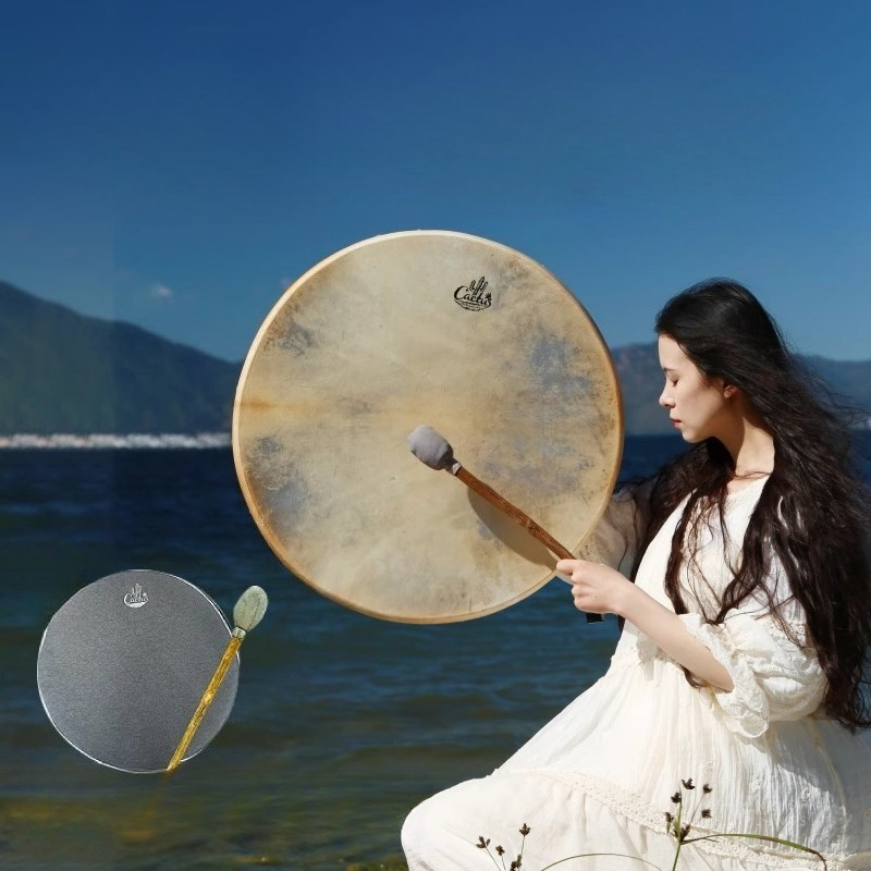 Shamanic Drum Circle Sheepskin - Musical Instrument In India recension och pris